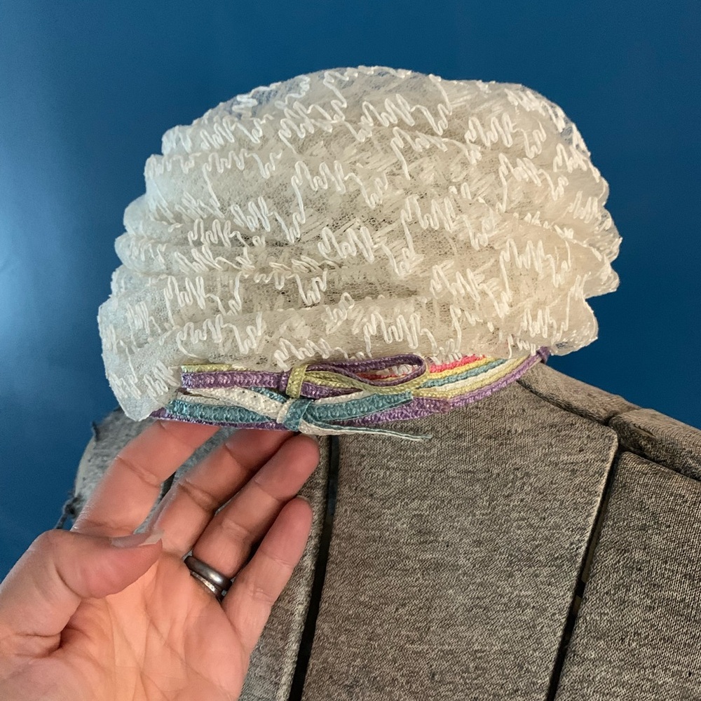 VTG Pillbox hat Joy Dorcey New York with box USA made
